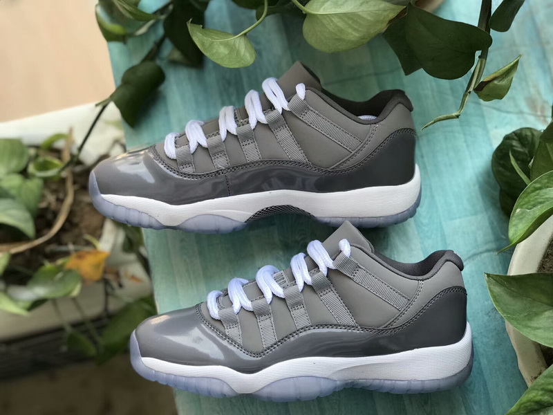 Authentic Air Jordan 11 Low Cool Grey women